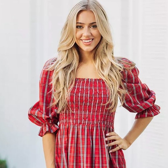 J Marie The Rayna Square Ruched Midi Dress - Picture 4 of 13